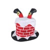 FASHION MY LOVE Secret Santa Christmas Chimney 3D Hat with