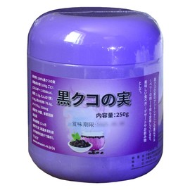 [JQ TEAS] Additive-Free Specialty Black Wolfberry Goji Berries Diameter 0.1 - 0.2 inches (3 - 4 mm) Black Wolfberry King of Anthocyanins 8.8 oz (250 g) No Pesticides