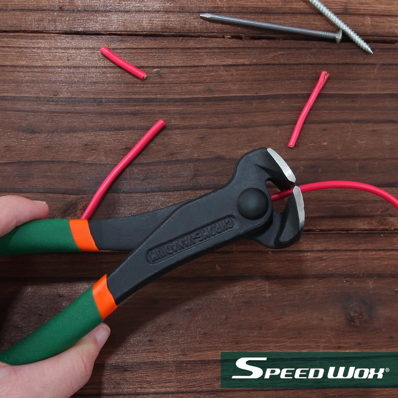 SPEEDWOX End Nipper, Gouring Nipper, Slicing Nipper, Cutter, Tool, Bite