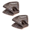 Pack Of 2 Inner Tubes Butyl Rubber Size 15x6.00-6 TR13