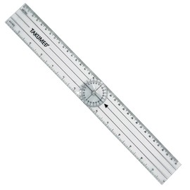 TAKUMED Plastic Angle Meter Goniometer Transparent Type D (TypeD-II)