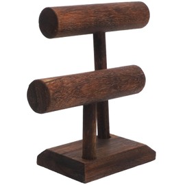 Alipis Show Rack Bracelets Jewelry Holder Watch Stand for Men Watch Display Rack Bracelet Holder Organizer Bracelet Holder Stand Jewelry Organizer Holder Necklace Vintage Wooden