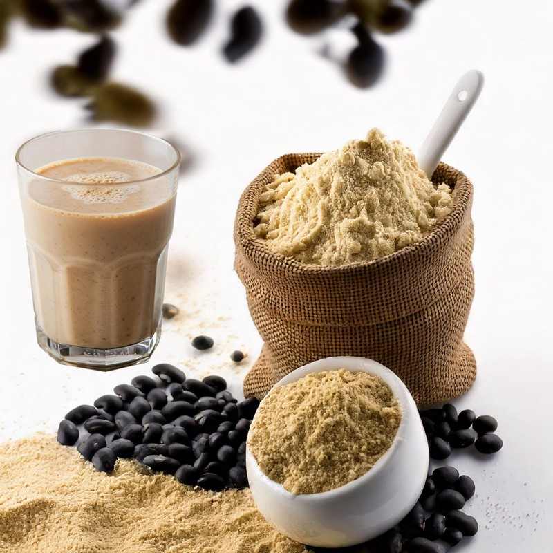 Korean 20 Mixed Roasted Misugaru Grain Powder with Black Beans,