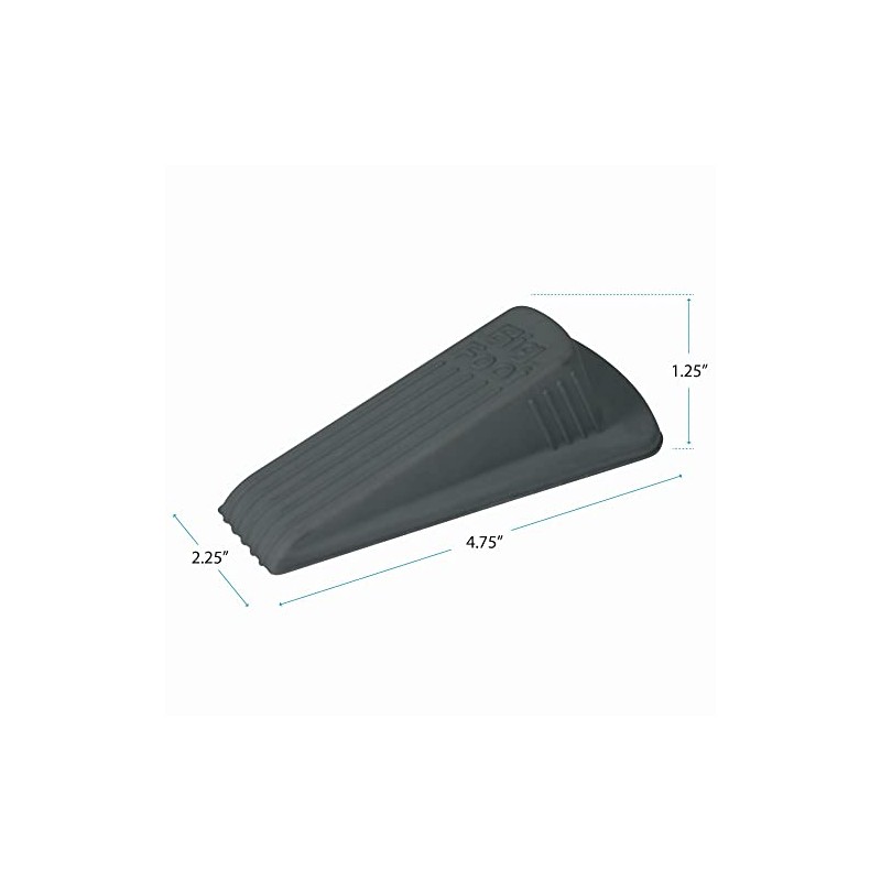 MASTER MANUFACTURING Rubber Door Stop - Big Heavy Duty Bottom