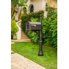 Architectural Mailboxes Mapleton™ Heavy Duty Steel Metal Post Mounted Mail