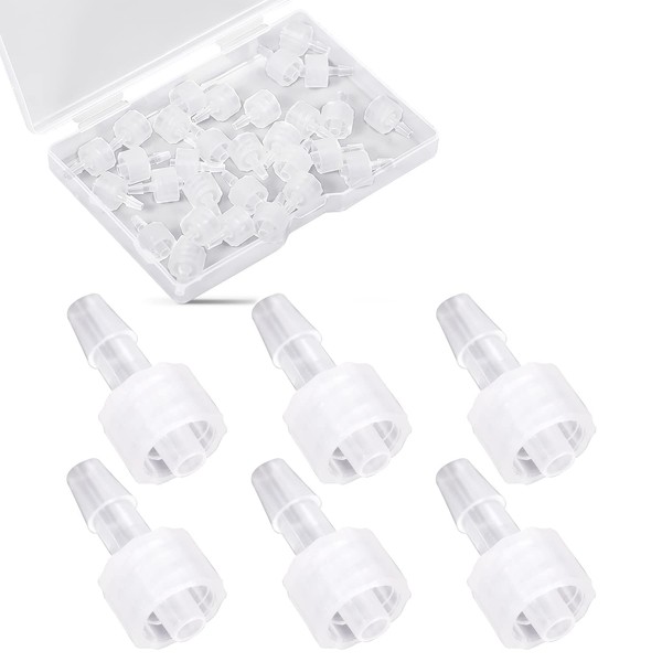 30pcs Syringe Adapter, Male Luer Lock 5/32 Inch Luer Lock