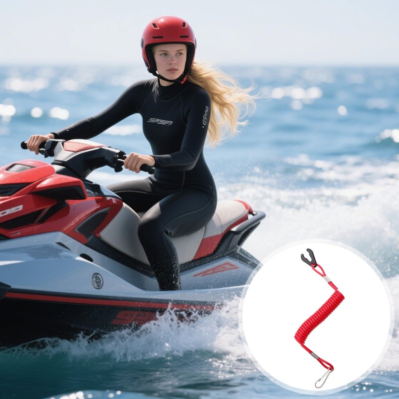 Outboard Kill Switch Lanyard for Suzuki Outboard Engine Motor -