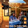 Bdrofn 2-Pack Porch Lights Outdoor Wall Lantern,Black Outdoor Wall Light