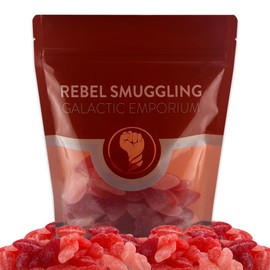 Sour Lips Candy 1LB Bulk Bag of Sour Gummies by Rebel Smuggling Galactic Emporium.
