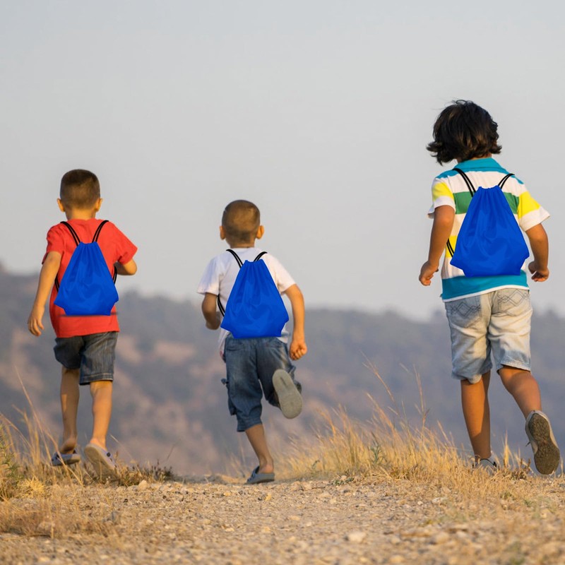 KUUQA 2 Pcs Drawstring Backpack Bags Sports Cinch Sack String