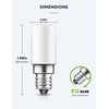 LOHAS LED C7 S6 Night Light Bulb, 15 Watt Light