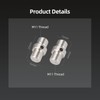 Nitze M11 Thread 15mm Rod Connector for 15mm Rod with