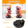 Protado Dinosaur Shooting Toy for Boys Girls, Movable Target Shooting