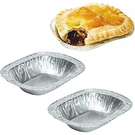 lgt Steak Pie Disposable Recyclable foil Cases Dishes tins (100)