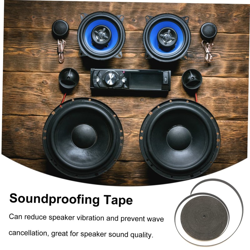 BIUDECO Sealing Strip for Speaker 1 Roll Foam Tape Foam