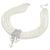 BABEYOND - Collar de perlas Gatsby de los años 20,