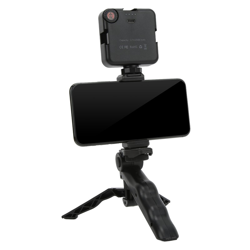 Professional Vlogging Video Shooting Kits with Tripod Fill Light for