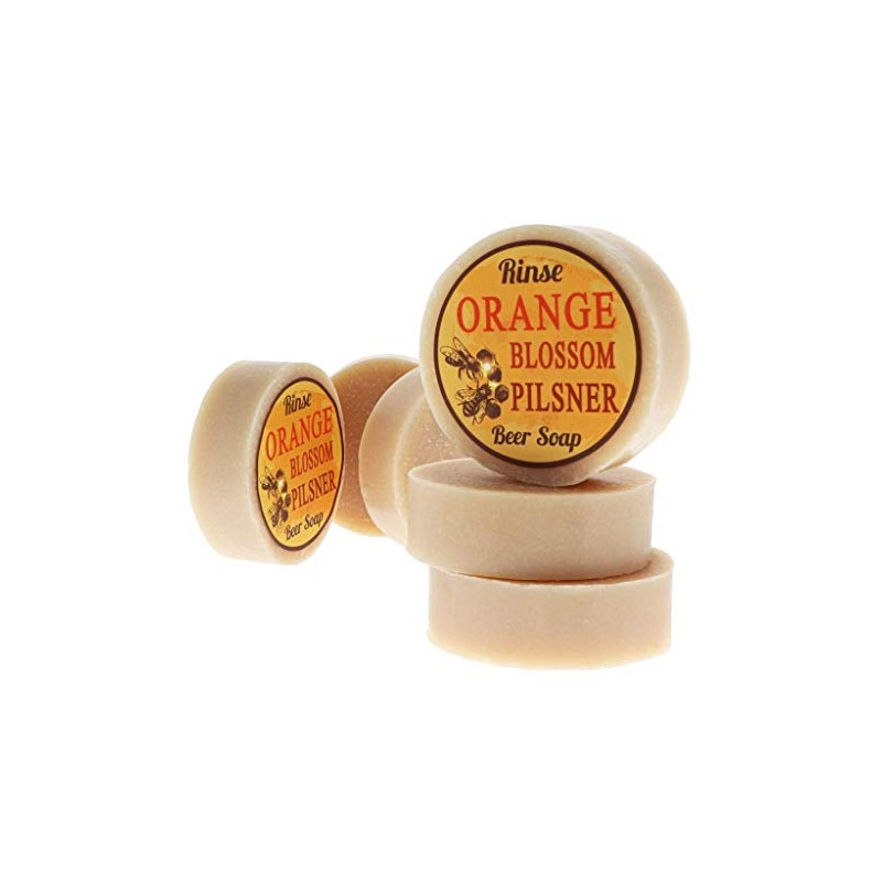 Orange Blossom Pilsner Natural Handmade Soap Boxed