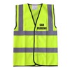 Car Parking Yellow Hi Vis Viz Safety Vest Waistcoat Reflective