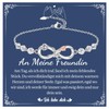 SUNSH Women's Bracelets Jewellery Women's Infinity Bracelet Women's 925 Silver