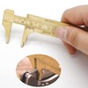 Brass Sliding Gauge Vernier Calliper, 100 mm Brass Calliper Retro