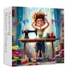 Sewing Machine Jigsaw Puzzle 1000 Pieces for Adults, PICKFORU Woman