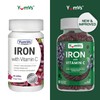 Iron Gummies Supplement with Vitamin C – 10 mg Iron