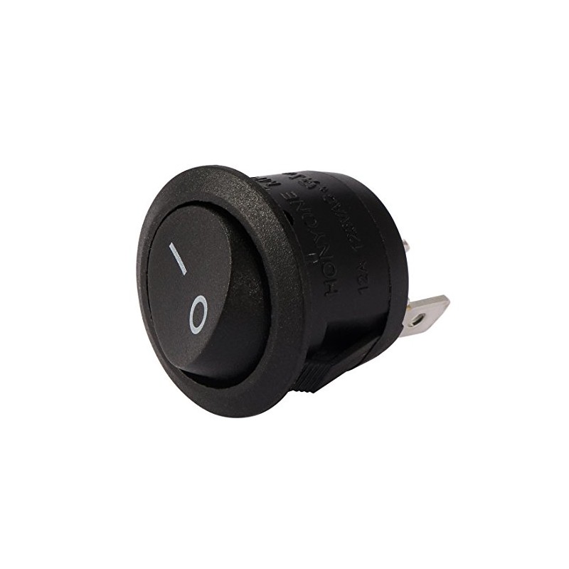 uxcell 3Pin SPDT 2 Position I/O Round Button Toggle On/Off