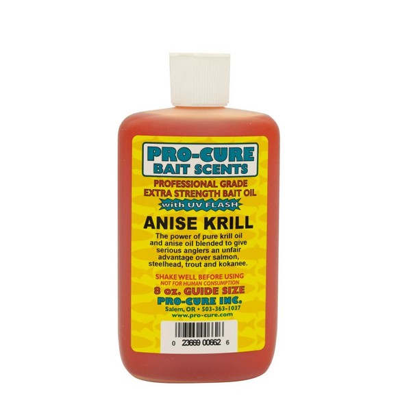 Pro-Cure Anise Krill Bait Oil, 8 Ounce