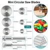 60Pcs/Set Cutting Disc Saw Blade Chuck Set for Electric Drill