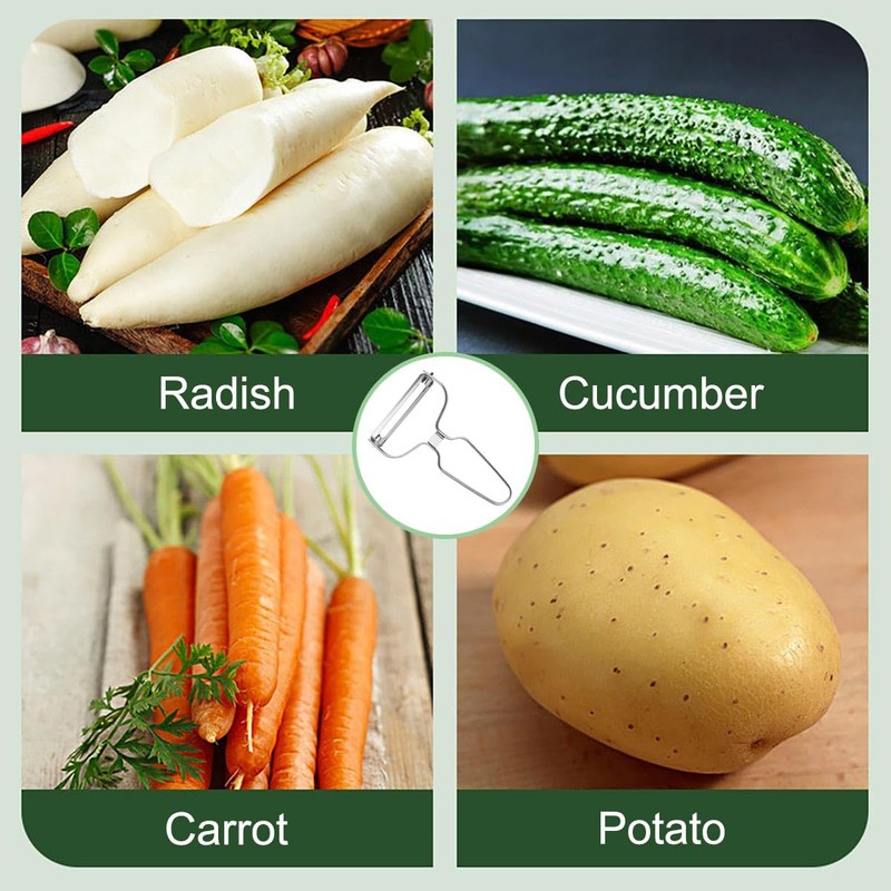 Peeler Extra Wide, Vegetable Peeler, Peeler Strip, Cabbage Shredder, for