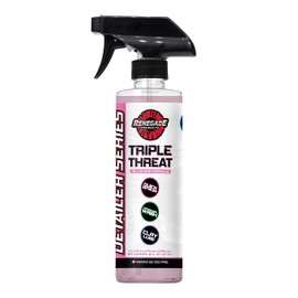 Renegade Products Triple Threat All-in-One Formula,Scratch Remover & Swirl Correction, Quick Detailer, Waterless Wash, & Clay Lubricant (16 oz.)