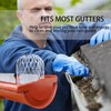 Gutter Guards 3 Inch Expandable Aluminum Filter Screen Gutter Guards