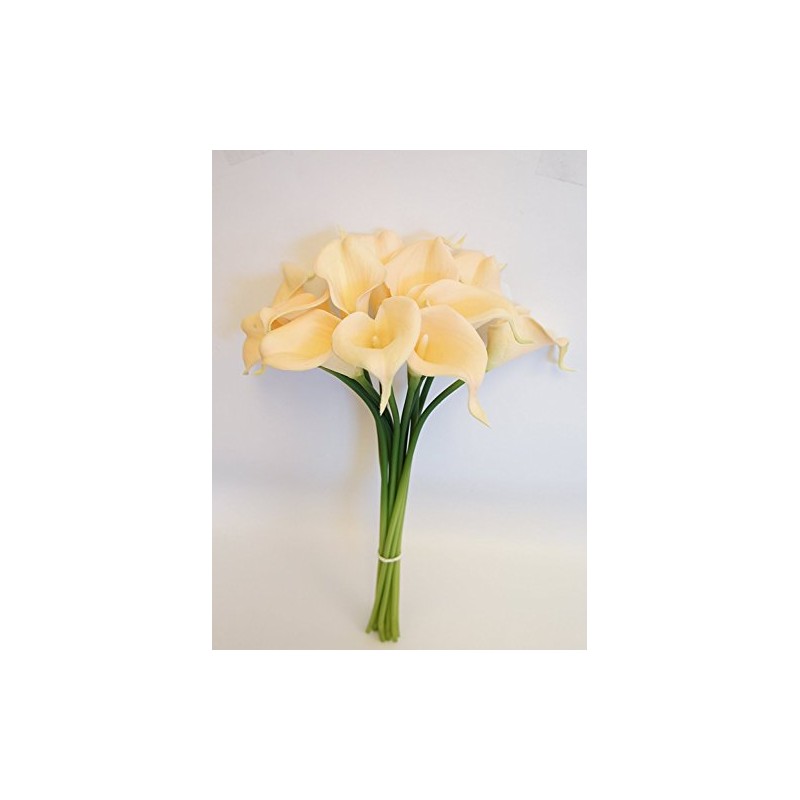 Angel Isabella Lot of 60 Pieces-Real Touch Keepsake Artificial Calla