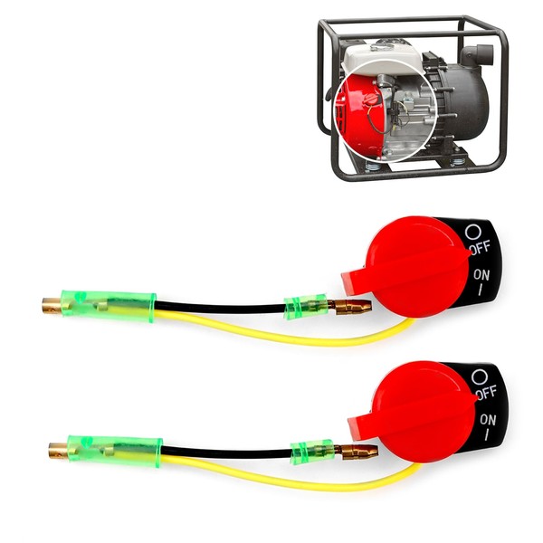 Yenblow 2 Pack Engine On Off Stop Switch 36100-ZE1-015 Compatible