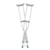 Medline Guardian Aluminum Red-Dot Crutches, Tall Adult, 1 Pair
