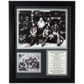 Legends Never Die The Allman Brothers Band Framed Photo Collage, 11 by 14-Inch