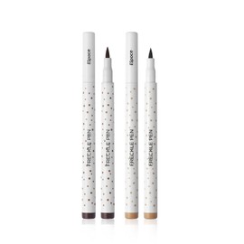 Marine Forest Freckle Pen 2 Colors Waterproof Long Lasting Quick Dry Small Spot Natural Like Face Freckle Makeup Pen, Dark Brown and Light Brown, Upgrade Design