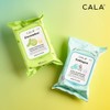 CALA - toallitas desmaquillantes con pepino (paquete con 60 toallitas)