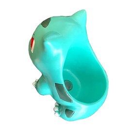 DOPHYRANIX 4.5'' Planter Pot Succulent Flowerpot Indoor Flower Plant Pots Great for Succulents, Flowers, Herbs, Cactus, House and Office Décor, Green