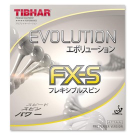 Tibhar evolution FX-S, table tennis topping, Black , 1,7 - 1,8 mm