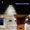 Importeek Lampara Solar Led Reflector Exterior Jardin Sensor Potente