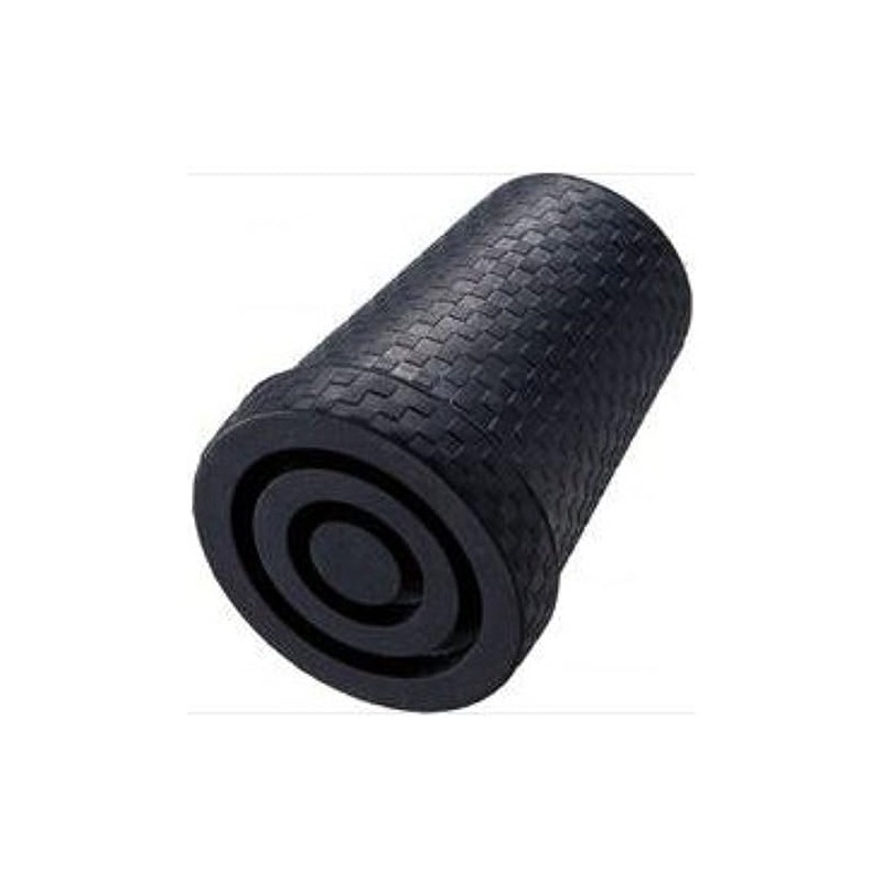 Cane Rubber Tip Cane Cane Tip Rubber Cool Black 17 mm
