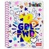 Scribe, INCOLORS, Cuaderno Profesional Espiral Doble de Pasta Semi Rígida,