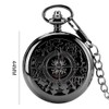 Outdoor Compass with Metal Chains, Retro Compass with Luminous Numerals,
