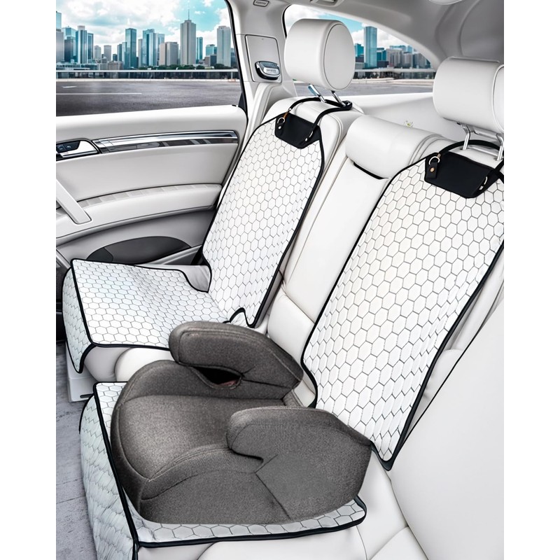 Owleys Premium Leather Car Seat Protector for Child Car Seat