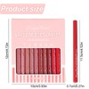 12 Colours Lip Liner Set, Matte Lip Liner Pen, Lipstick
