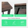 AZL1 Life Concept Contemporary Home Decor Furniture Accent Rectangular Side