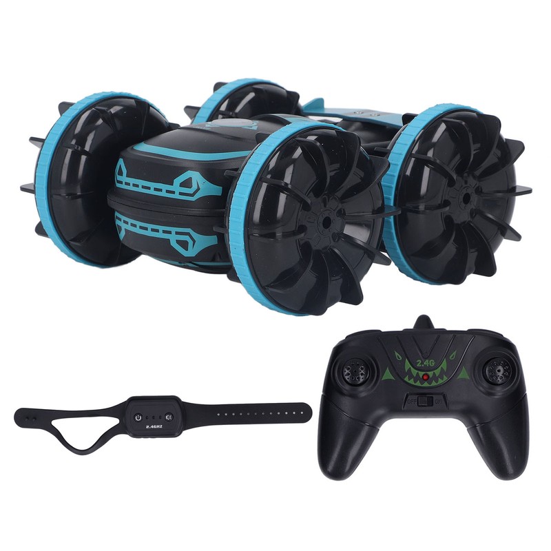 Amphibious RC Stunt Car Waterproof Gesture Sensor 4 Wheel Drive