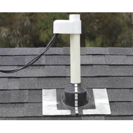 DEKTITE #3 (DSR103B) SHR SHINGLE ROOF RETROFIT PIPE FLASHING BOOT: Asphalt roof